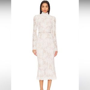 V. Chapman Greta Dress in Chantilly Lace